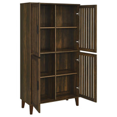 Elouise Brown Tall Accent Cabinet