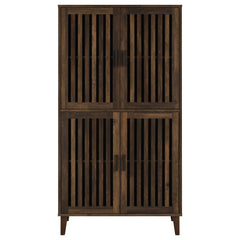 Elouise Brown Tall Accent Cabinet
