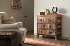 Harper Brown Accent Cabinet