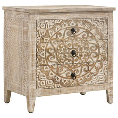 Mariska Brown Accent Cabinet