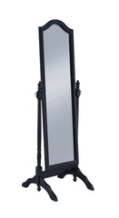 Cabot Black Cheval Mirror