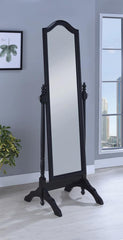 Cabot Black Cheval Mirror