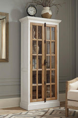 Tammi White Tall Accent Cabinet