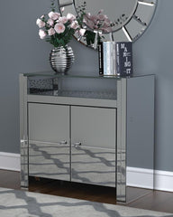 Betsey Silver Accent Cabinet