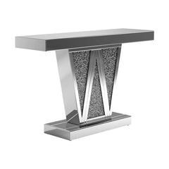 Crocus Silver Console Table