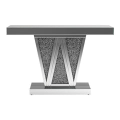 Crocus Silver Console Table