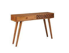Lotus Brown Console Table
