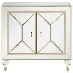 Lupin Silver Accent Cabinet