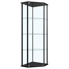 Zenobia Black Curio Cabinet
