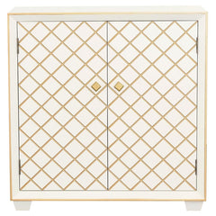 Belinda White Accent Cabinet