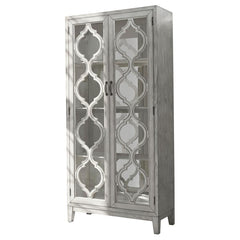 Mckellen White Tall Accent Cabinet