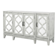 Mckellen White Accent Cabinet