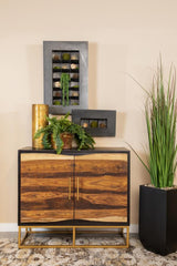 Zara Brown Accent Cabinet