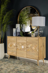 Alyssum Brown Accent Cabinet