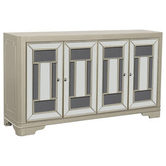 Toula Silver Accent Cabinet