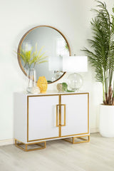 Elsa White Accent Cabinet