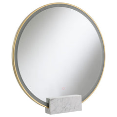 Jocelyn Silver Table Mirror