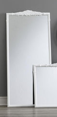 Sylvie White Floor Mirror