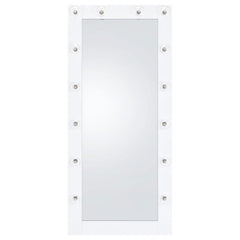 Zayan White Floor Mirror