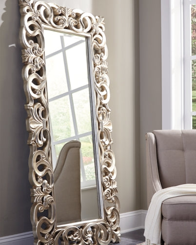Lucia Floor Mirror - The Bargain Furniture