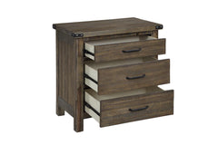 GALLEON NIGHTSTAND-WALNUT