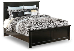 Maribel Queen Panel Bed with Dresser and Mirror