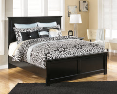 Maribel Queen Panel Bed with Dresser and Mirror