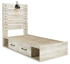 Cambeck Queen Panel Bed with 2 Storage Drawers