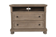 ALLEGRA MEDIA CONSOLE-PEWTER