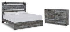 Baystorm King Panel Bed with Dresser - PKG011680
