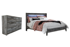 Baystorm King Panel Bed with Dresser - PKG007533