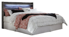Baystorm King Panel Headboard Bed with Dresser