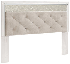 Altyra Queen Upholstered Panel Headboard