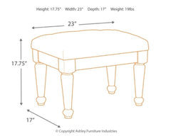 Coralayne Stool - The Bargain Furniture