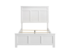 ANDOVER 3/3 T HEADBOARD, FOOTBOARD & SLATS-WHITE