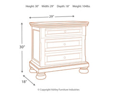Flynnter Nightstand - The Bargain Furniture