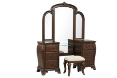 MONTECITO VANITY MIRROR - CHERRY