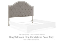 Brollyn King/California King Upholstered Panel Headboard