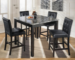 Maysville Counter Height Dining Table and Bar Stools (Set of 5)