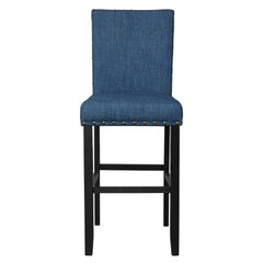 CRISPIN MARINE BLUE BAR CHAIR- (2 /Ctn)