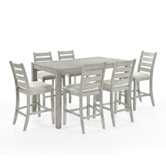 PASCAL COUNTER DINING TABLE-DRIFTWOOD