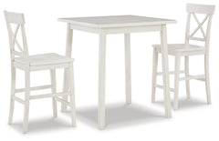 Stuven Counter Height Dining Table and 2 Barstools - PKG012083
