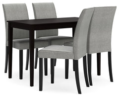 Kimonte Dining Table and 4 Chairs - PKG013926