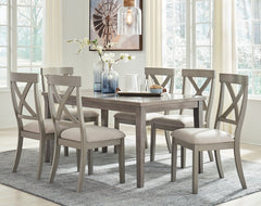 Parellen Dining Table and 6 Chairs - PKG011520