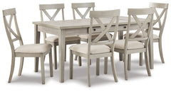 Parellen Dining Table and 6 Chairs - PKG013255