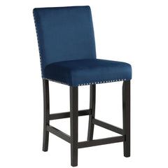 CELESTE COUNTER HEIGHT CHAIR-BLUE (2 PER CARTON)
