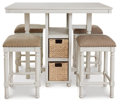 Robbinsdale Counter Height Dining Table and Bar Stools (Set of 5)