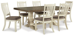 Bolanburg Dining Table and 6 Chairs - PKG013287