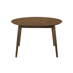 MAGGIE ROUND DINING TABLE-WALNUT