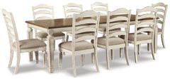 Realyn Dining Table and 8 Chairs - PKG002227
